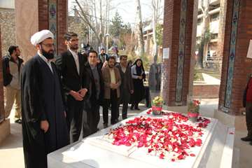 مراسم سالگرد تدفین شهدای گمنام دانشگاه 